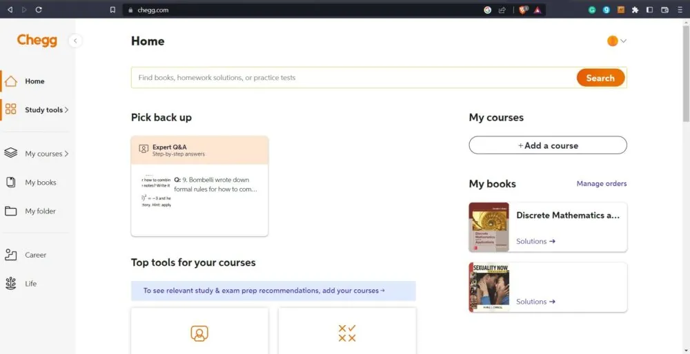 chegg-dashboard